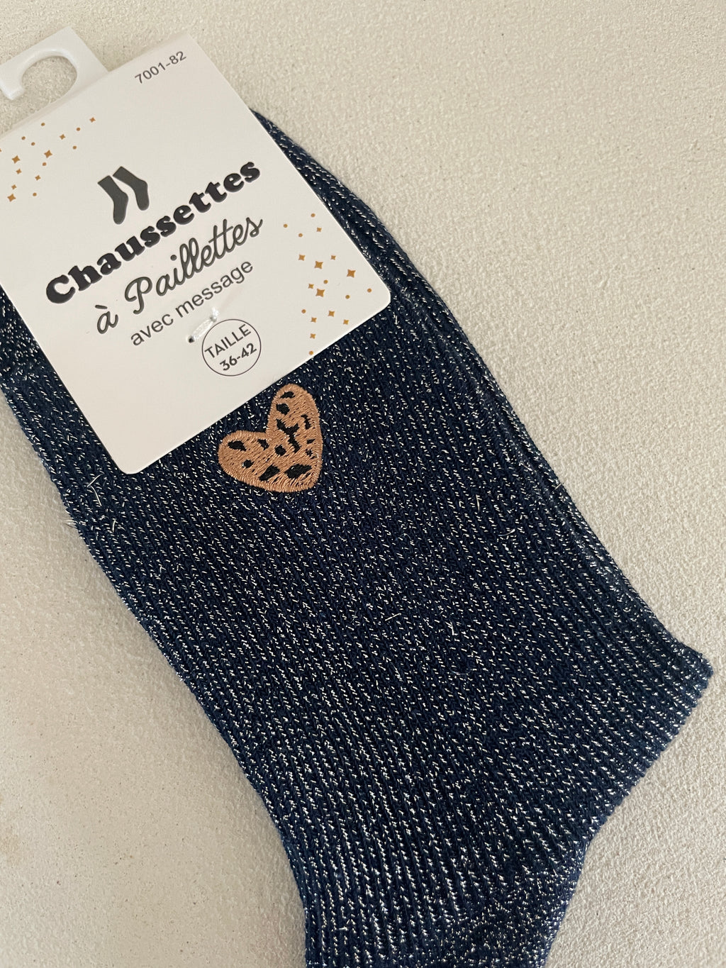 CHAUSSETTES CŒUR LÉO