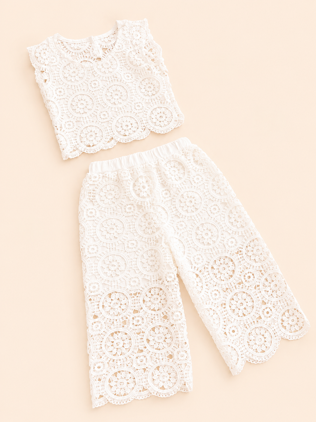 ENSEMBLE FILLE BIANCA