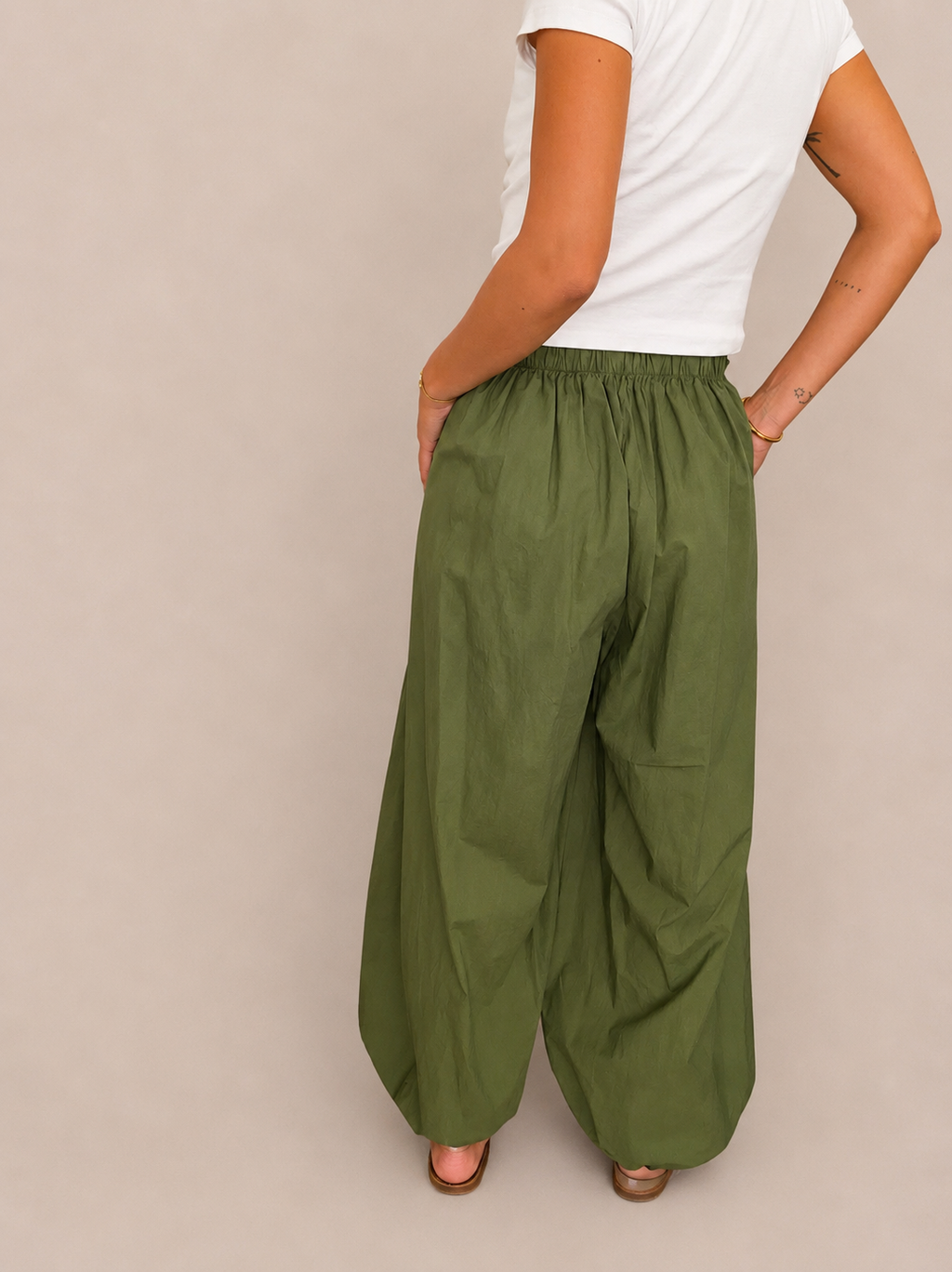 PANTALON JOHANNE KAKI