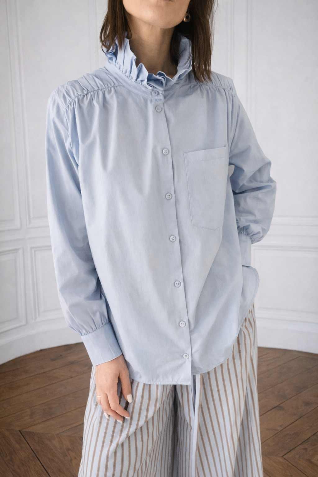 PANTALON CHIARA BLEU