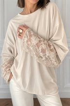 T-SHIRT MANCHES DENTELLE JULIETTE