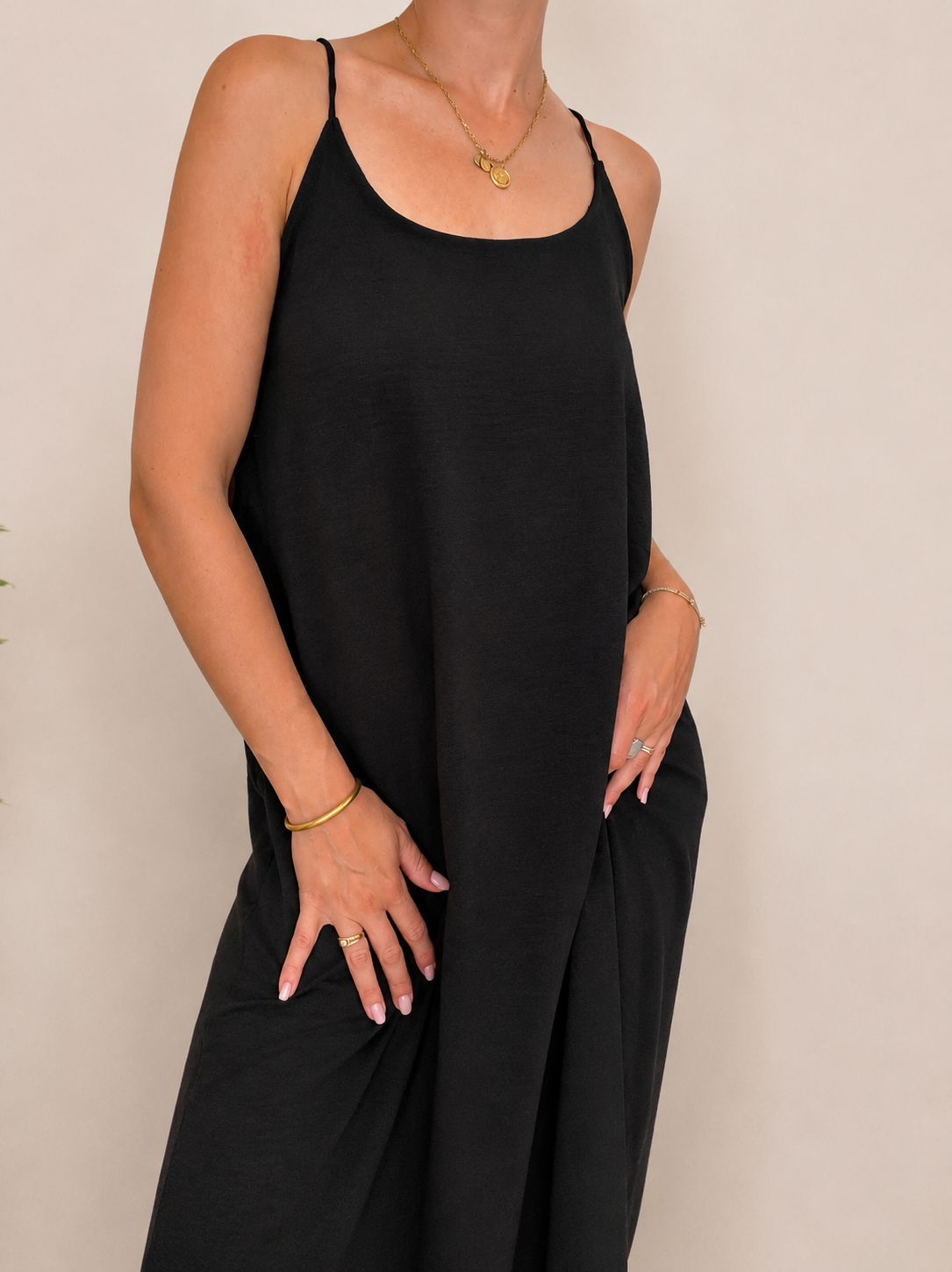 ROBE JASMINE NOIR
