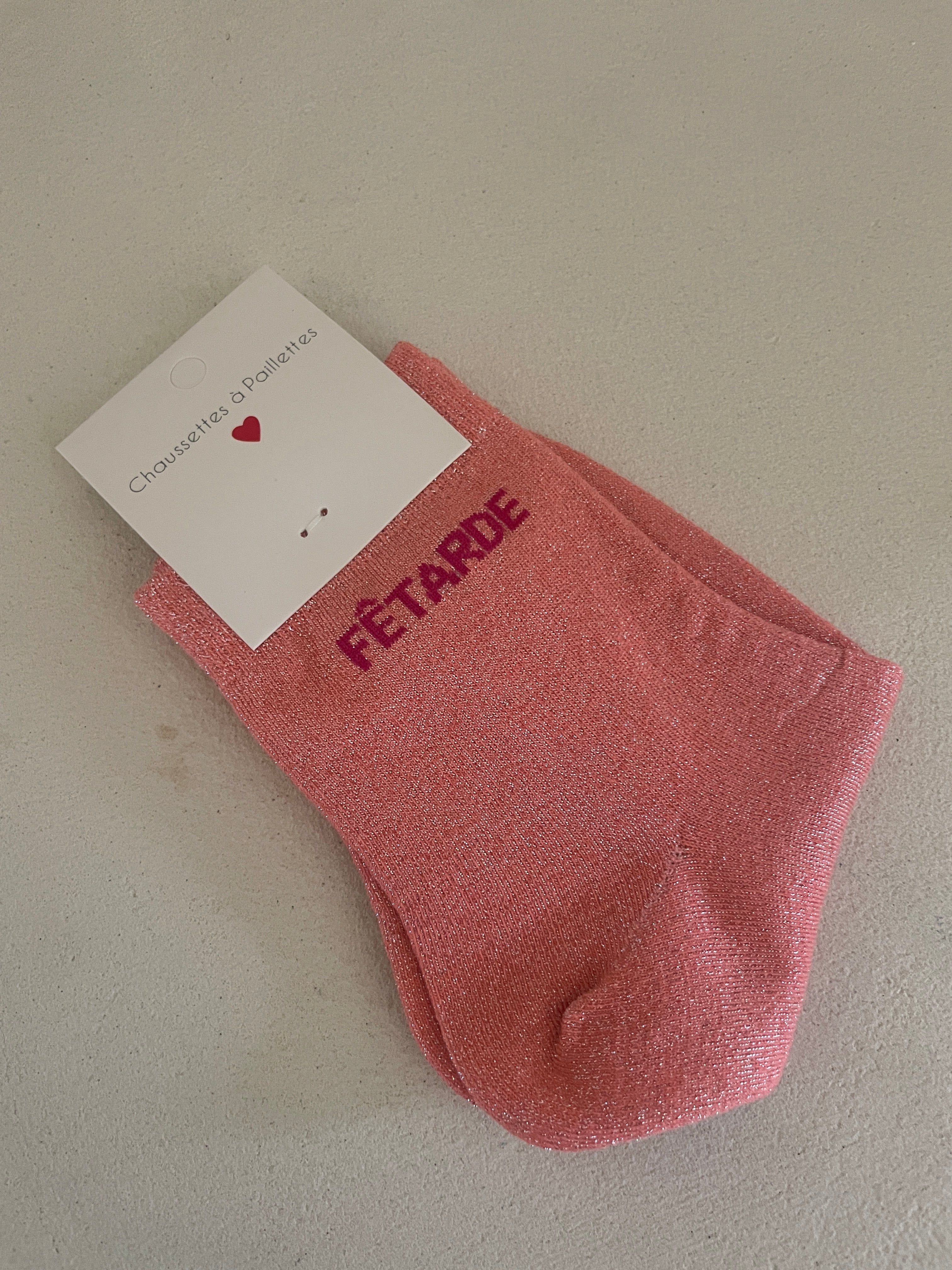 CHAUSSETTES À MESSAGE