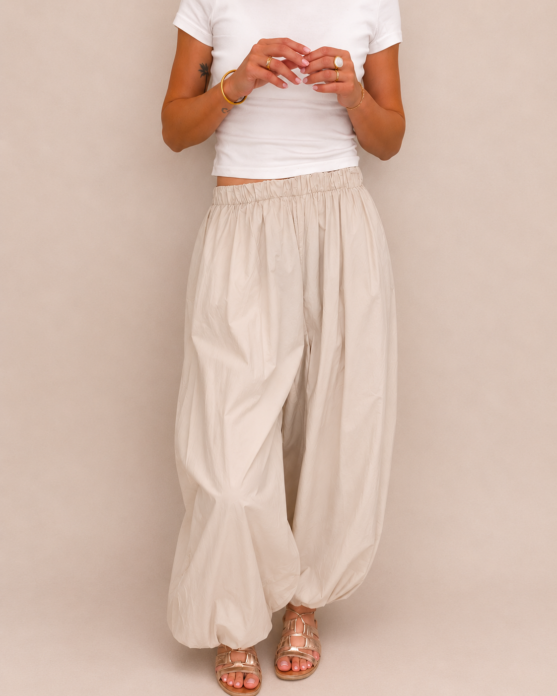 PANTALON JOHANNE BEIGE
