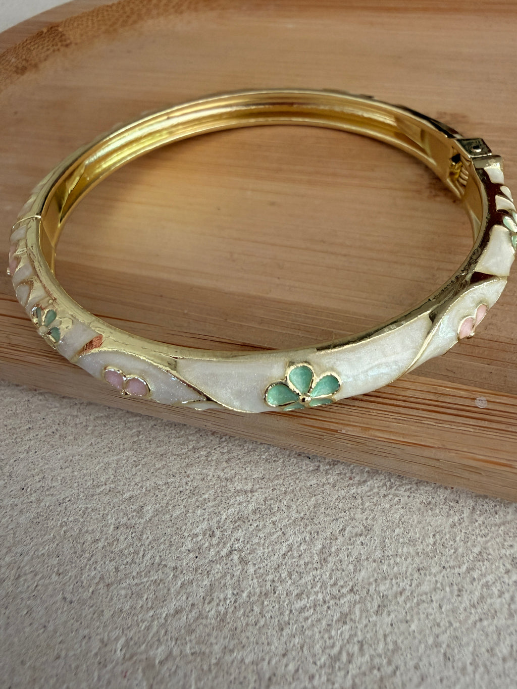 BRACELET JONC TRÈFLE DE DOUCEUR