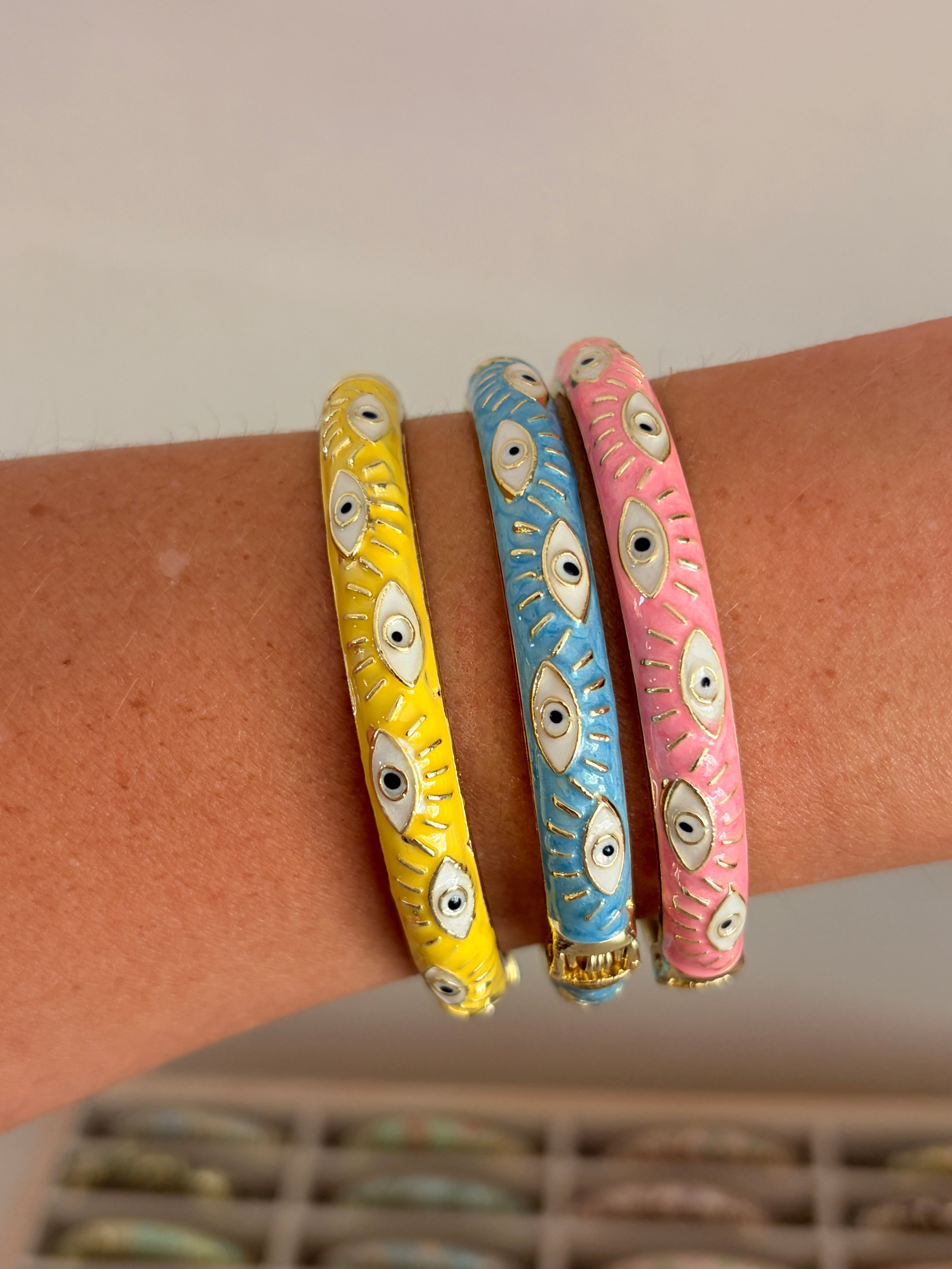 BRACELET JONC ŒIL