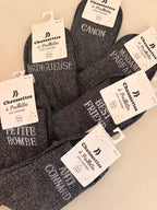 CHAUSSETTES À MESSAGE FUNNY