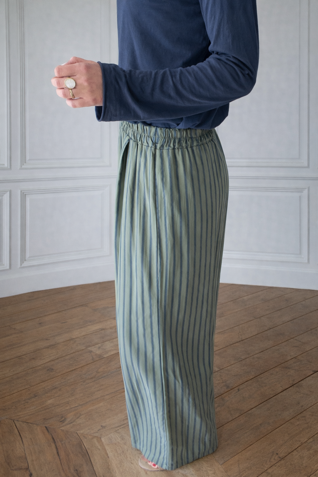 PANTALON CHIARA KAKI