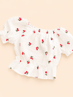 ENSEMBLE FILLE CHERRY