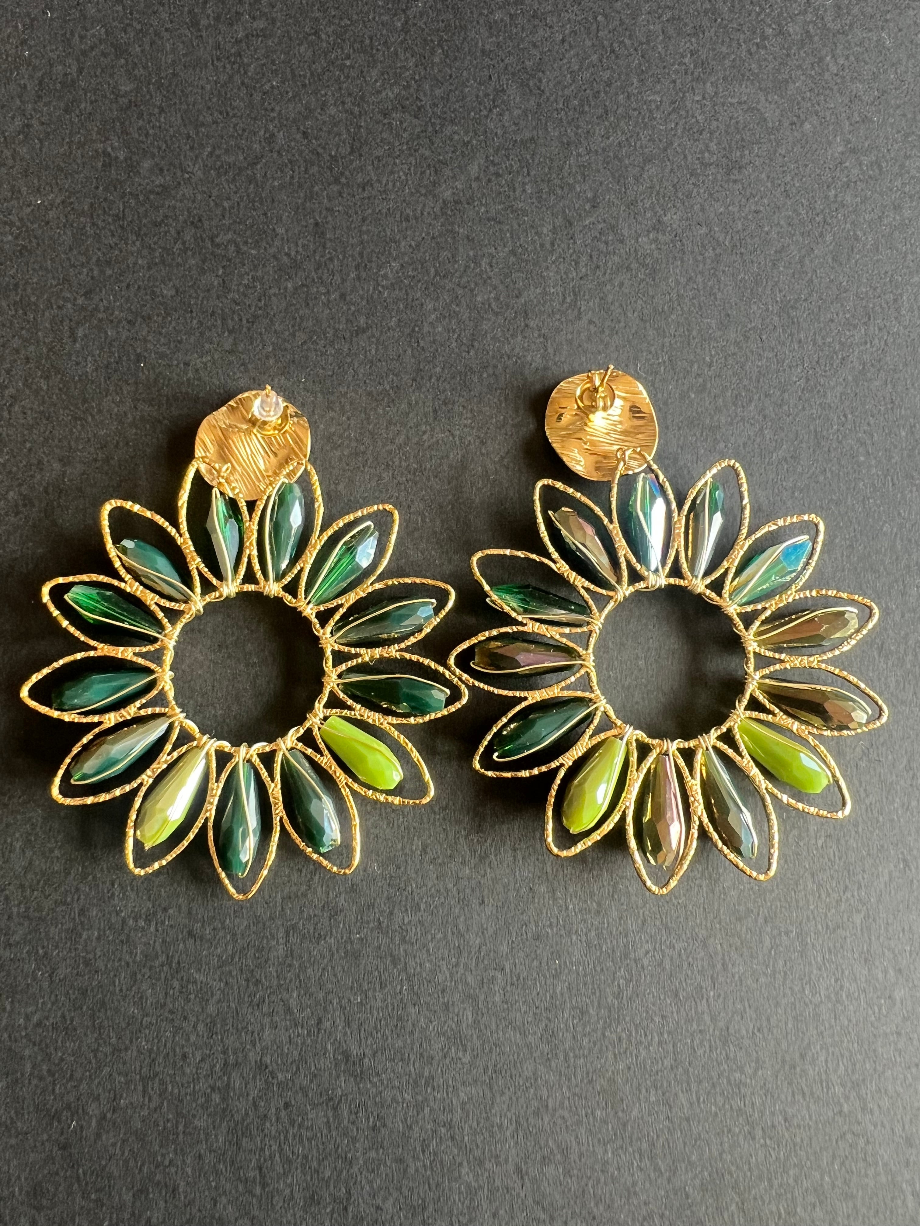 Boucles d’oreilles Soleil Précieux