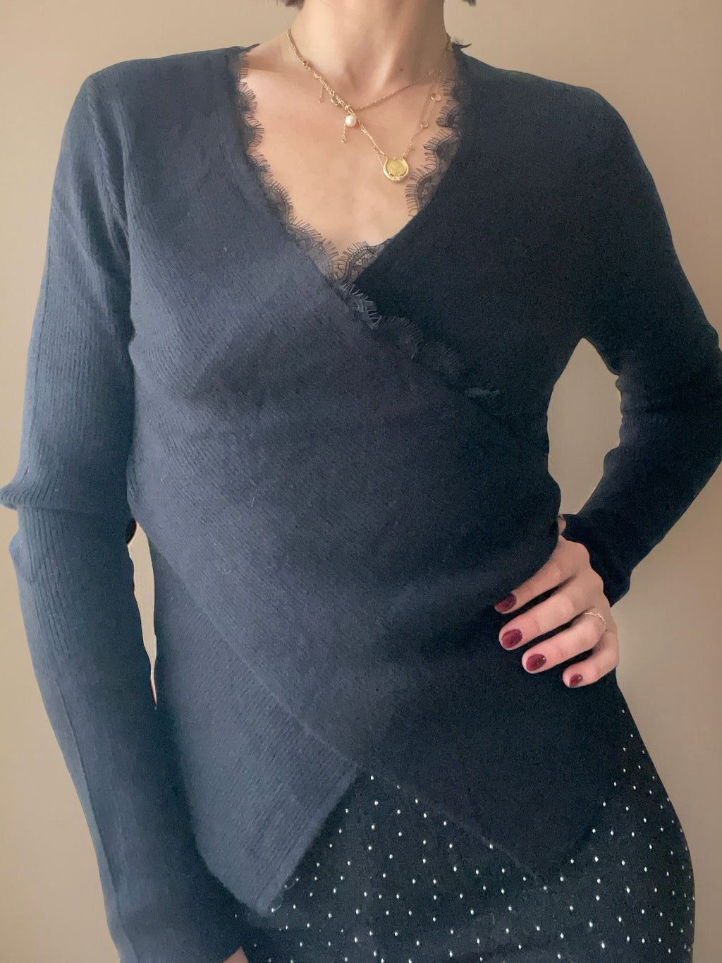 TOP LUNA CACHE COEUR