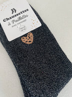 CHAUSSETTES CŒUR LÉO