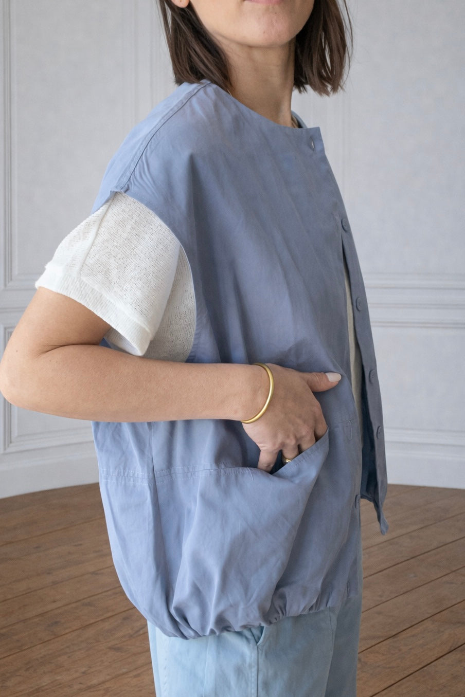 VESTE SANS MANCHE KELLY