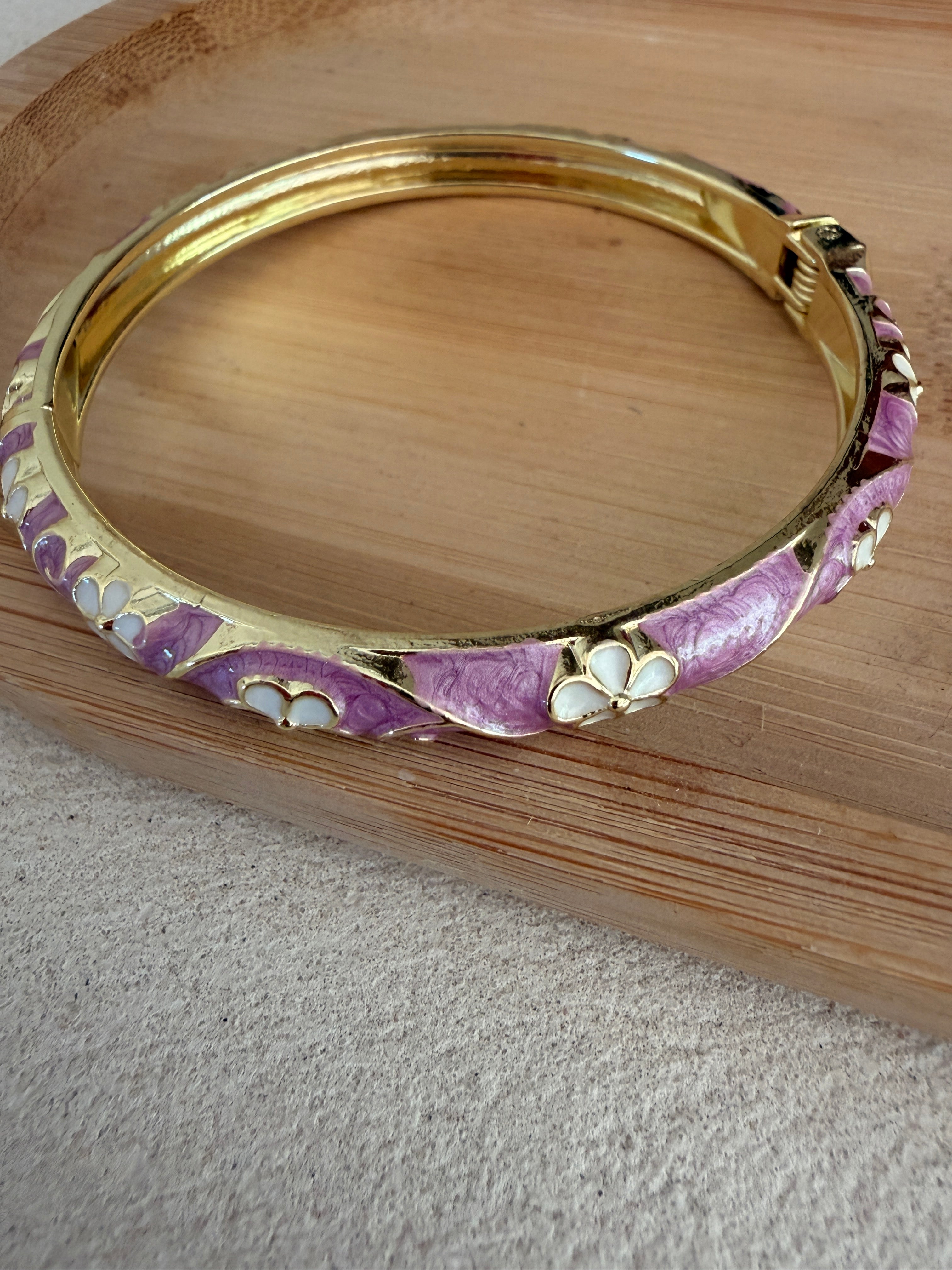 BRACELET JONC FLEUR DE PRINTEMPS
