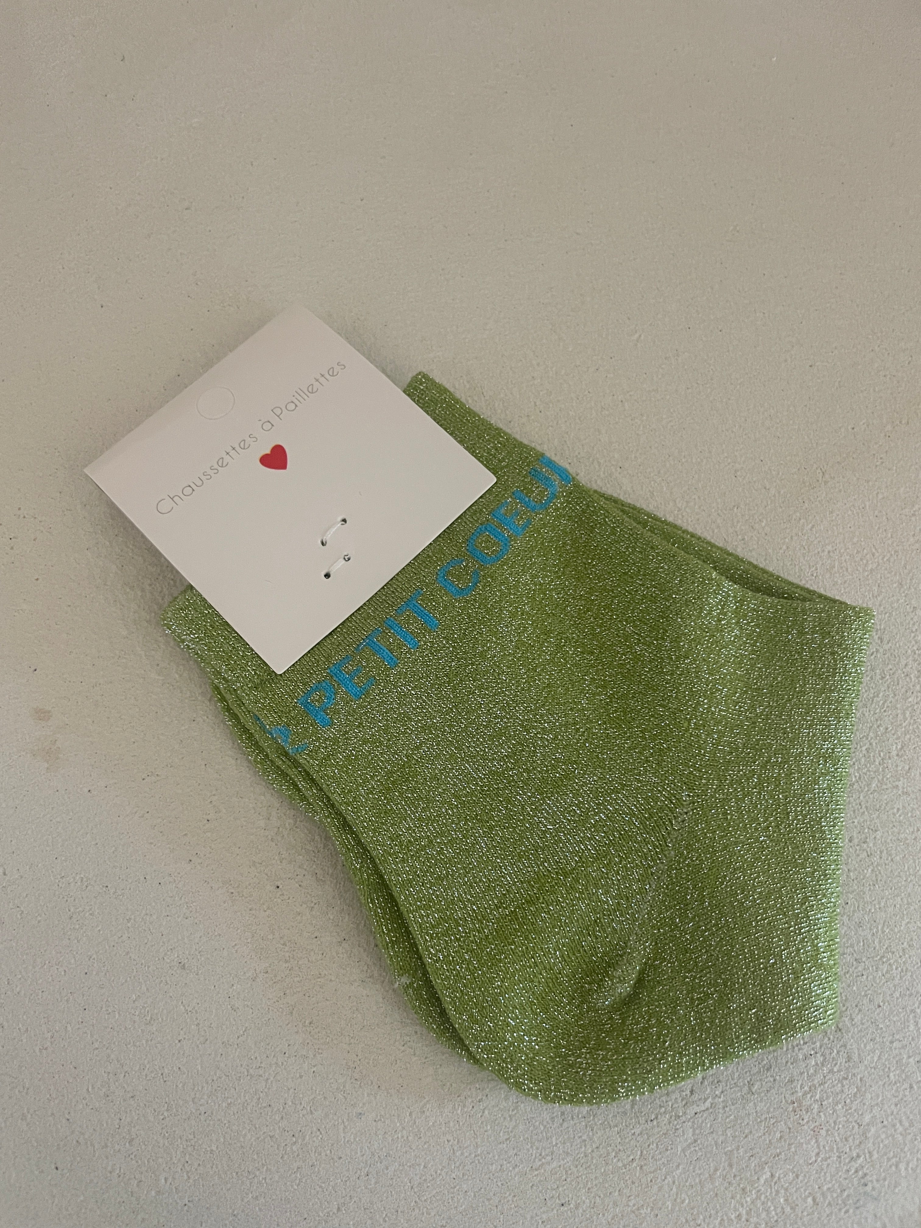 CHAUSSETTES À MESSAGE