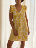 ROBE EVA JAUNE
