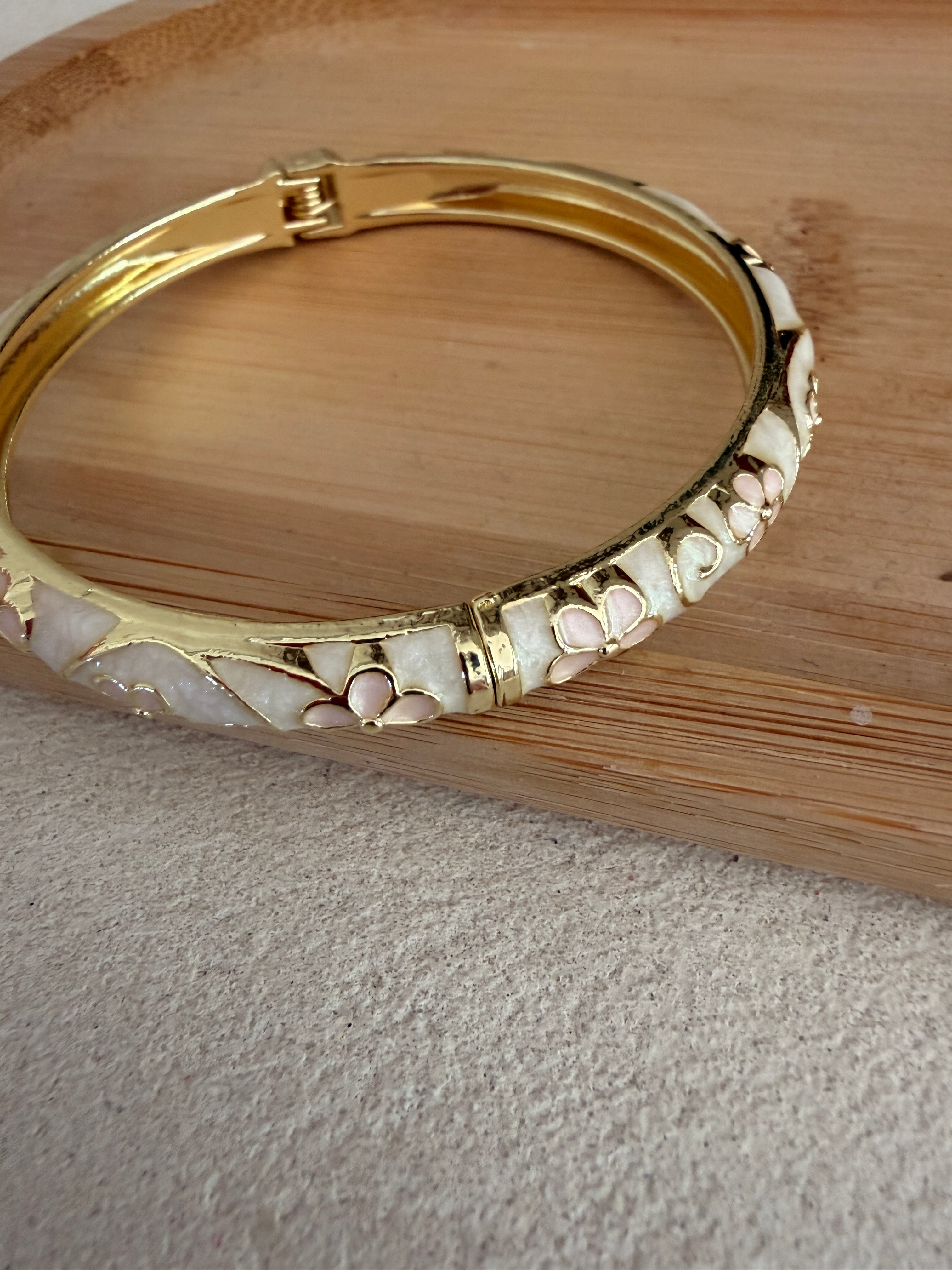 BRACELET JONC TRÈFLE DE DOUCEUR
