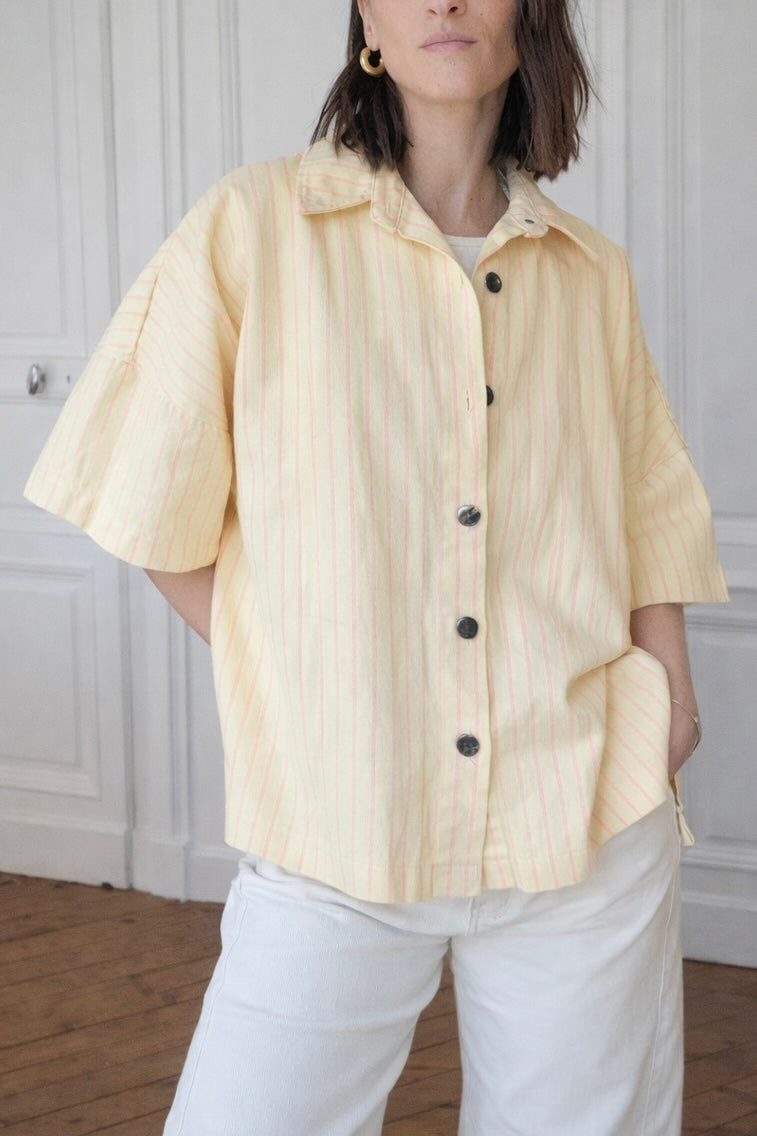 SURCHEMISE AMANDA JAUNE