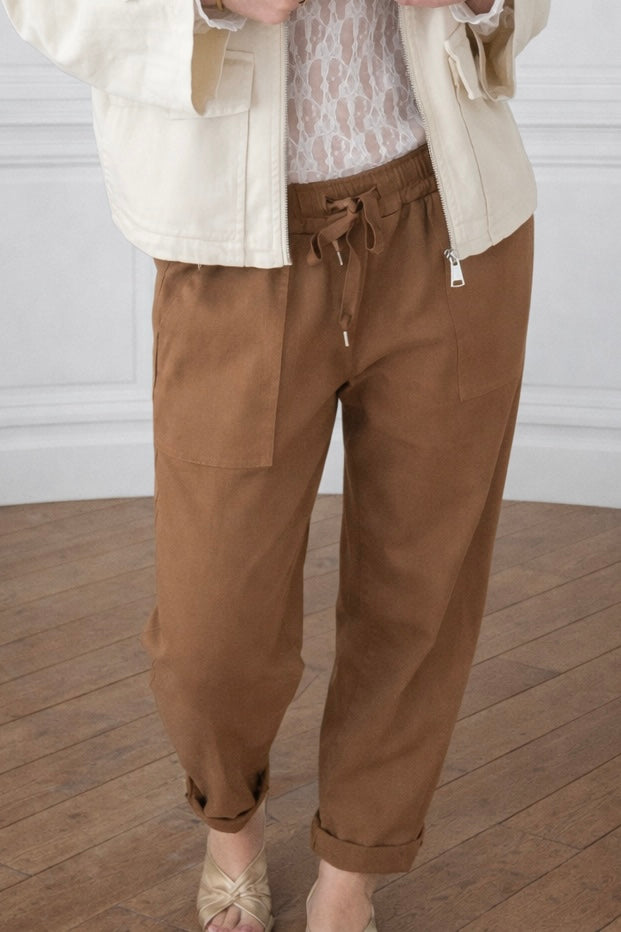 PANTALON SIENNA MARRON