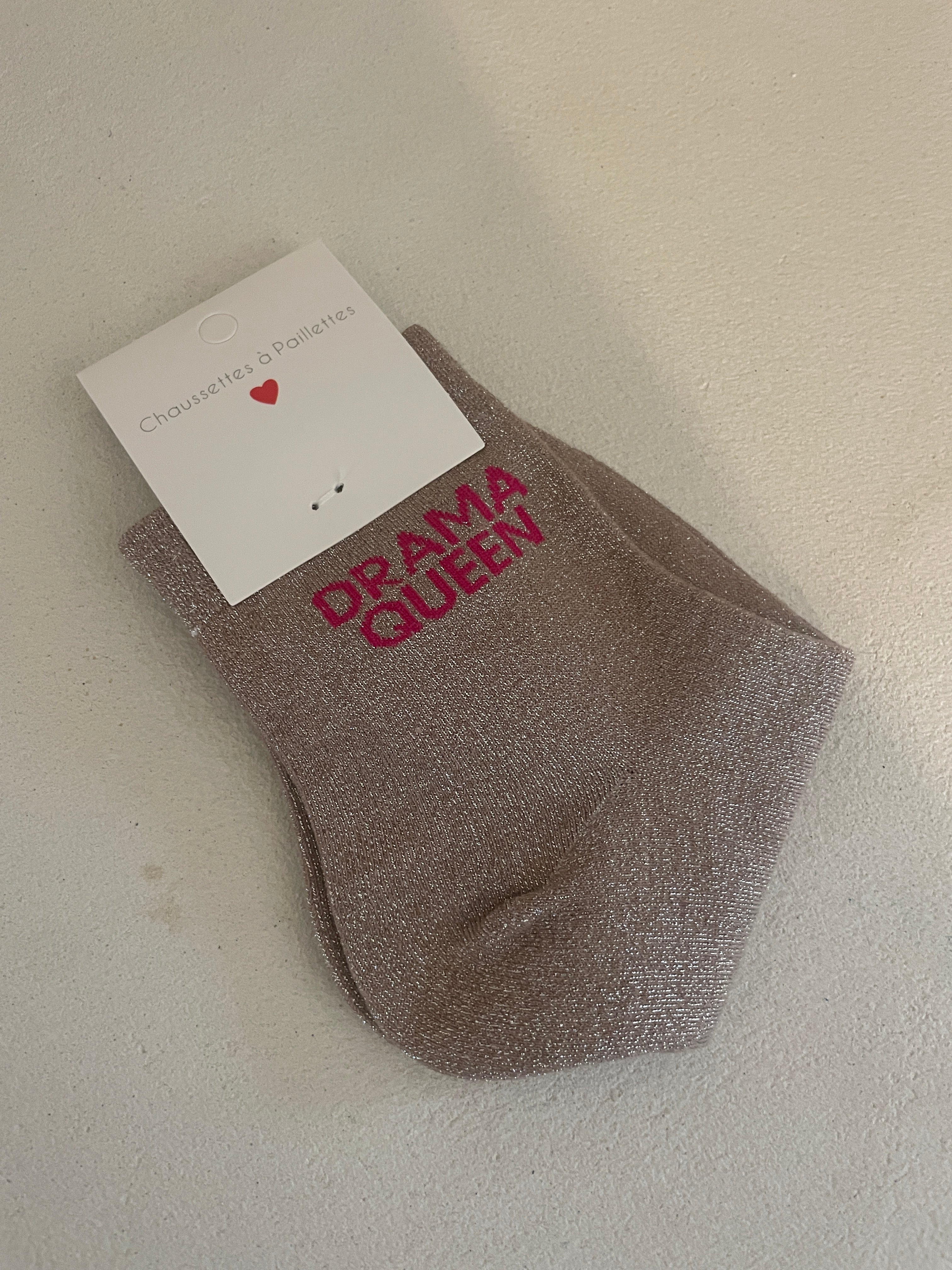 CHAUSSETTES À MESSAGE