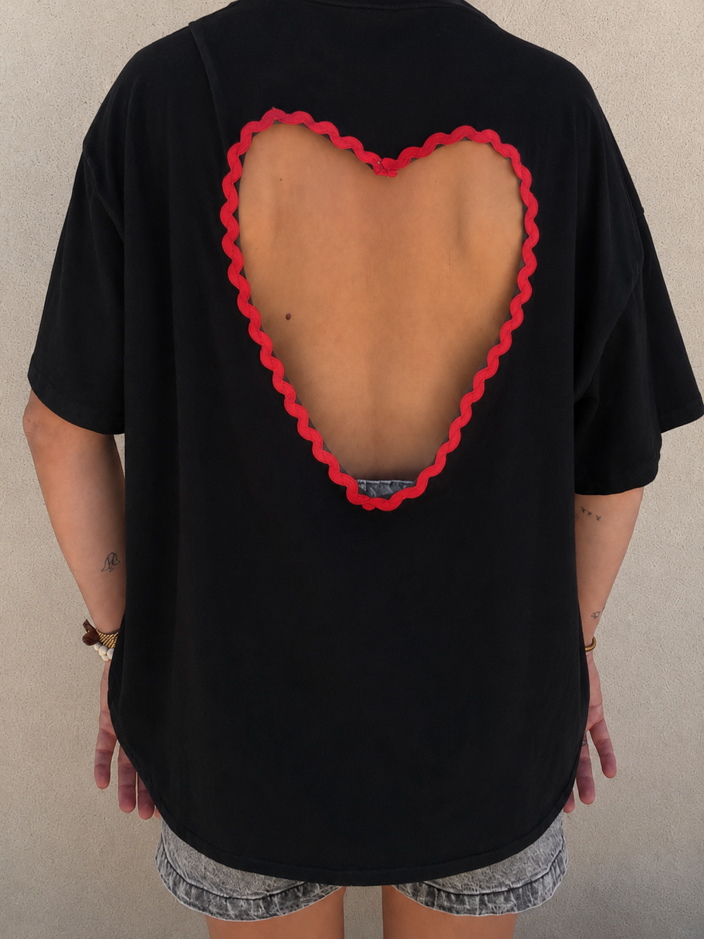 T-SHIRT LOVE COL V