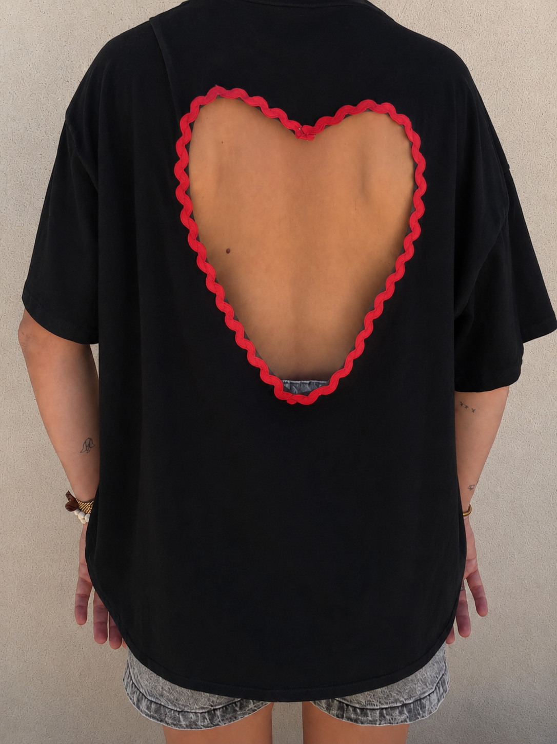 T-SHIRT LOVE COL V
