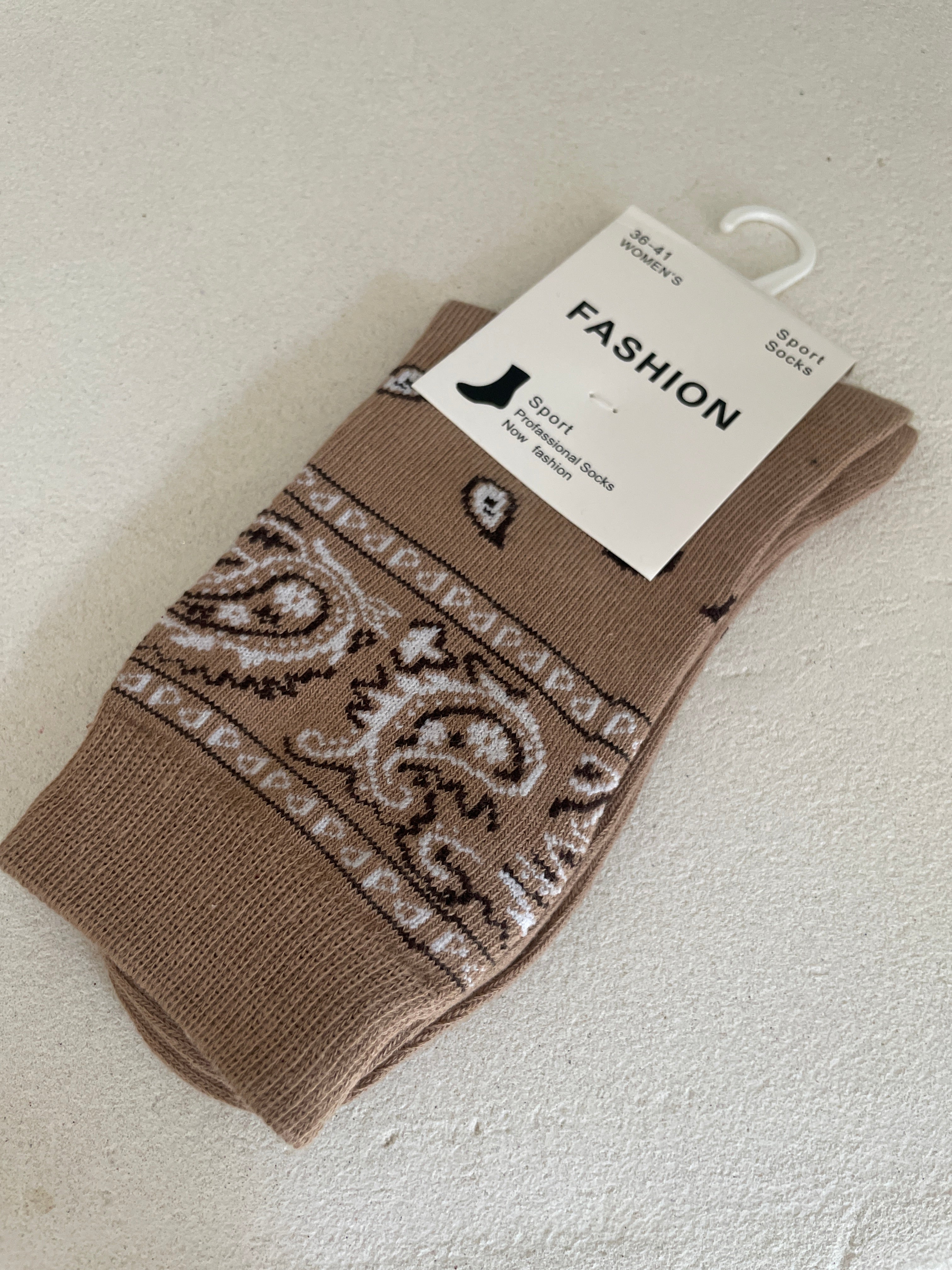 CHAUSSETTES IMPRIMÉES BANDANA