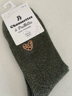 CHAUSSETTES CŒUR LÉO