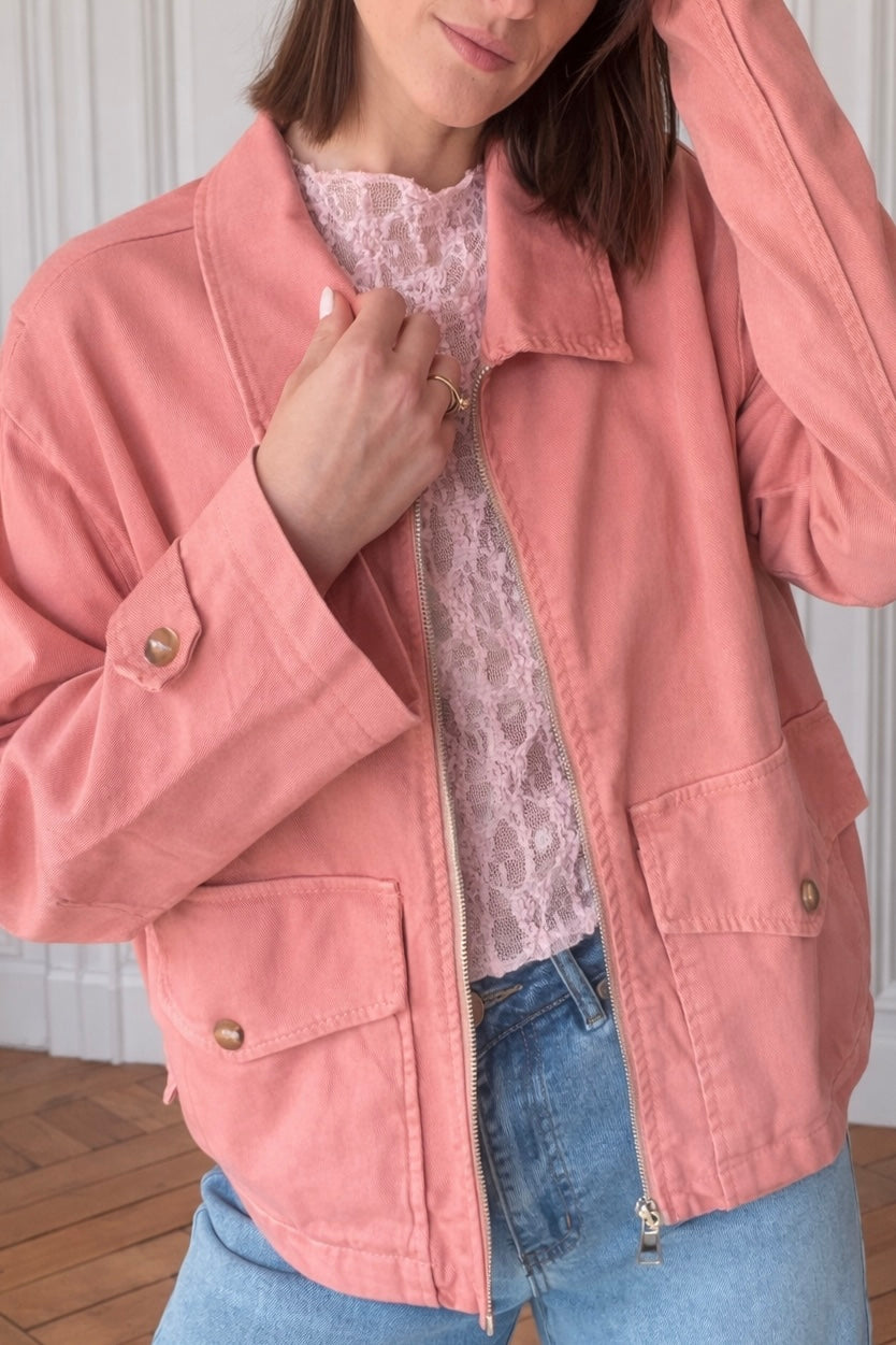 VESTE CAMILLE ROSE