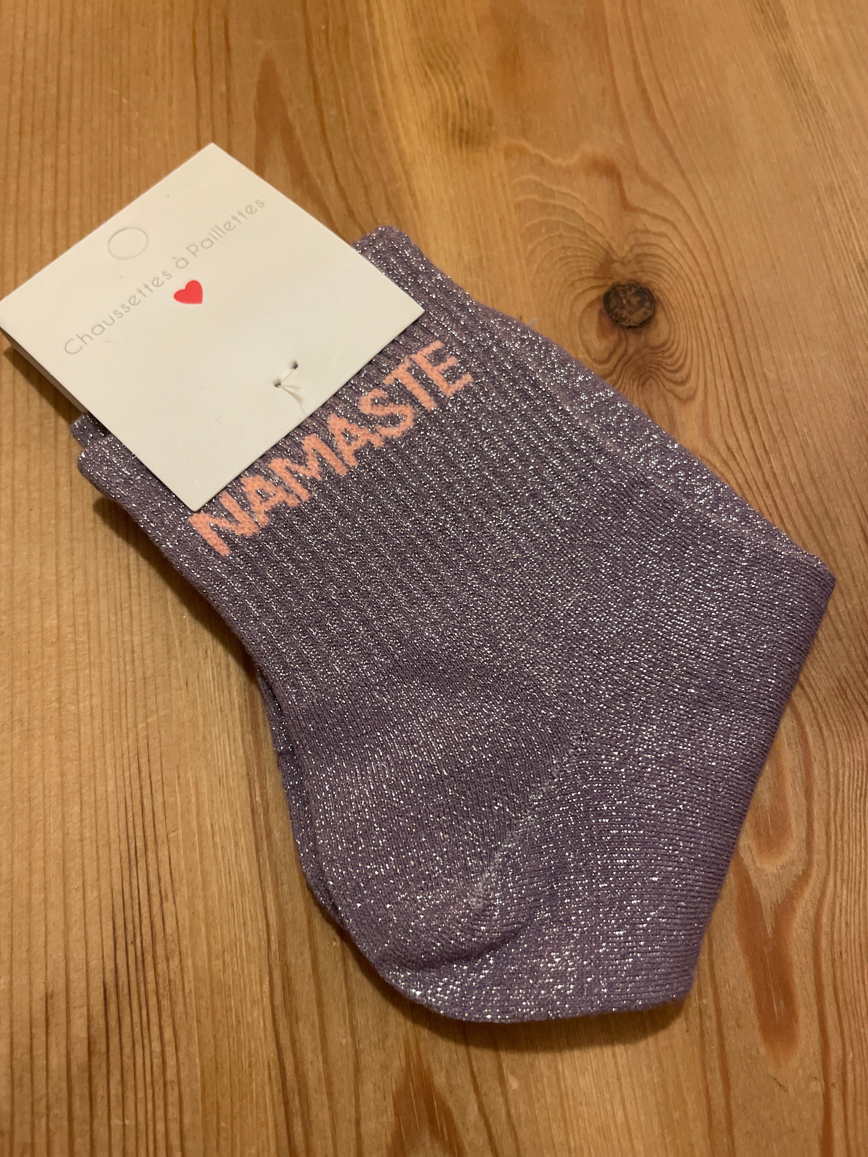 CHAUSSETTES À MESSAGE
