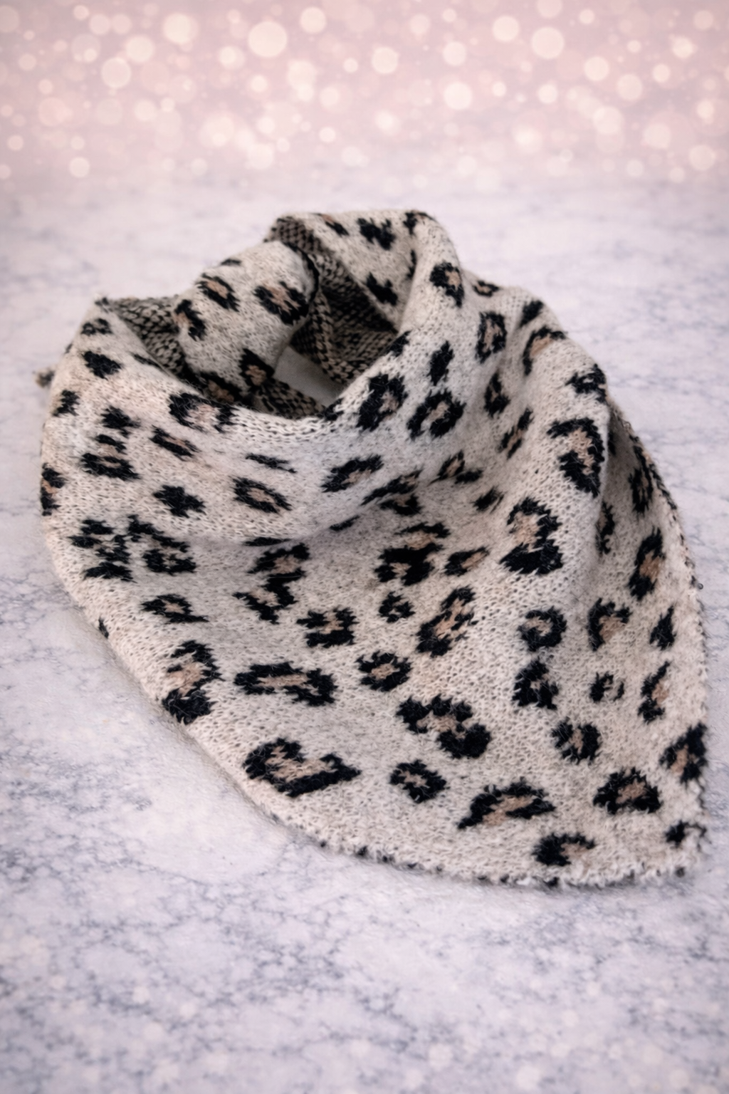 Mini Foulard Léopard