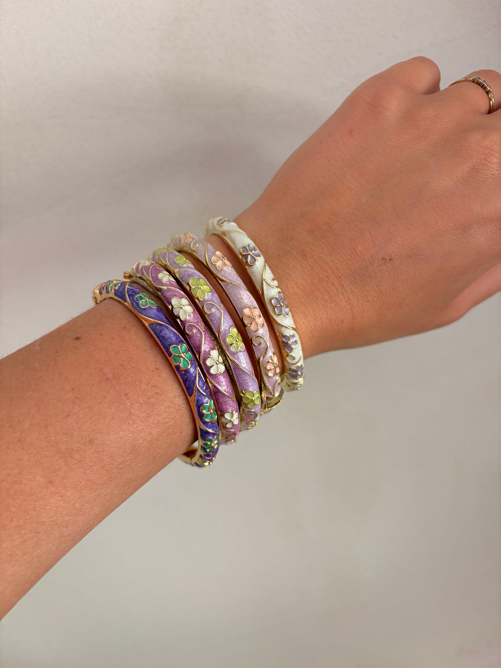 BRACELET JONC FLEUR DE PRINTEMPS