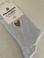 CHAUSSETTES CŒUR LÉO