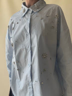 CHEMISE À STRASS