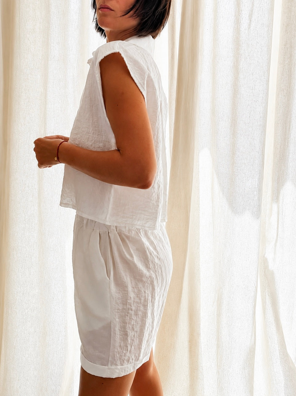 ENSEMBLE LINA BLANC