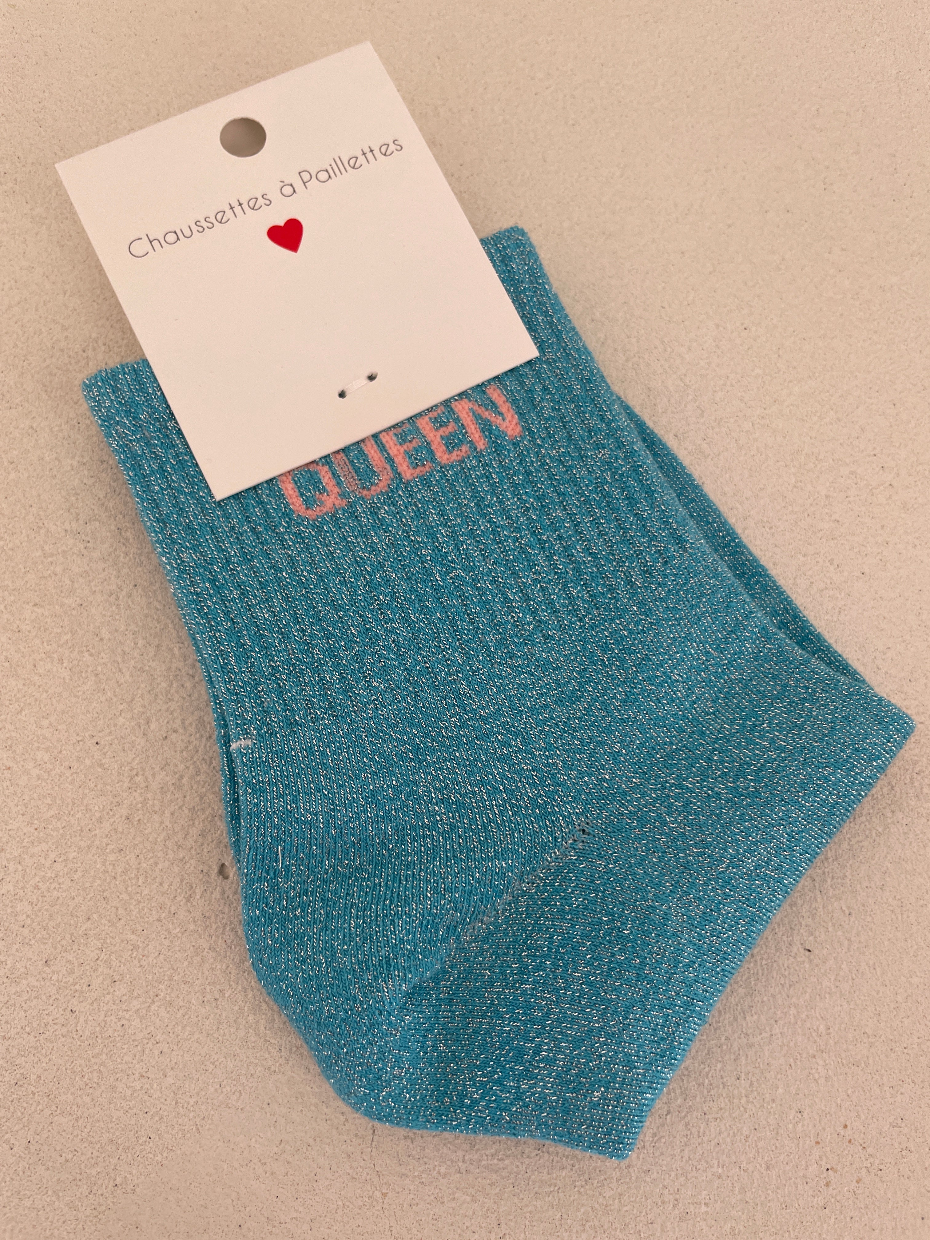 CHAUSSETTES À MESSAGE