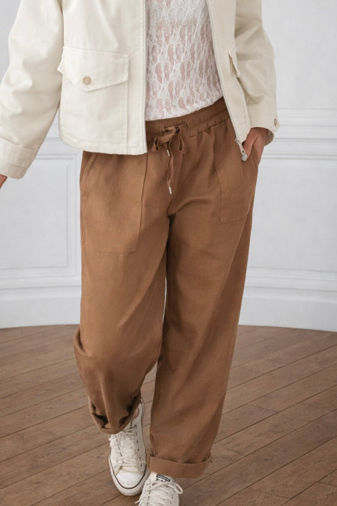 PANTALON SIENNA MARRON