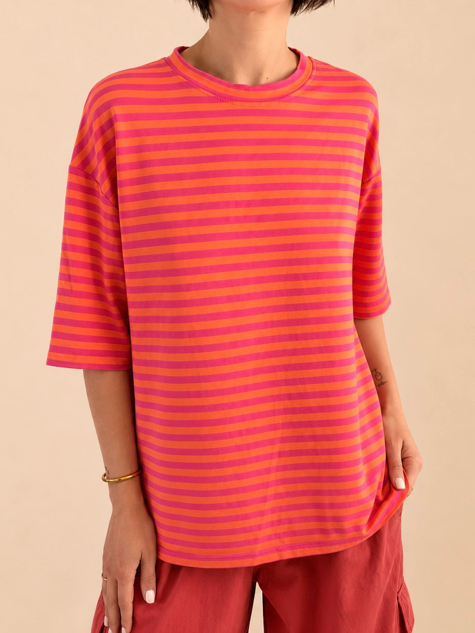T-SHIRT LOVE COL ROND