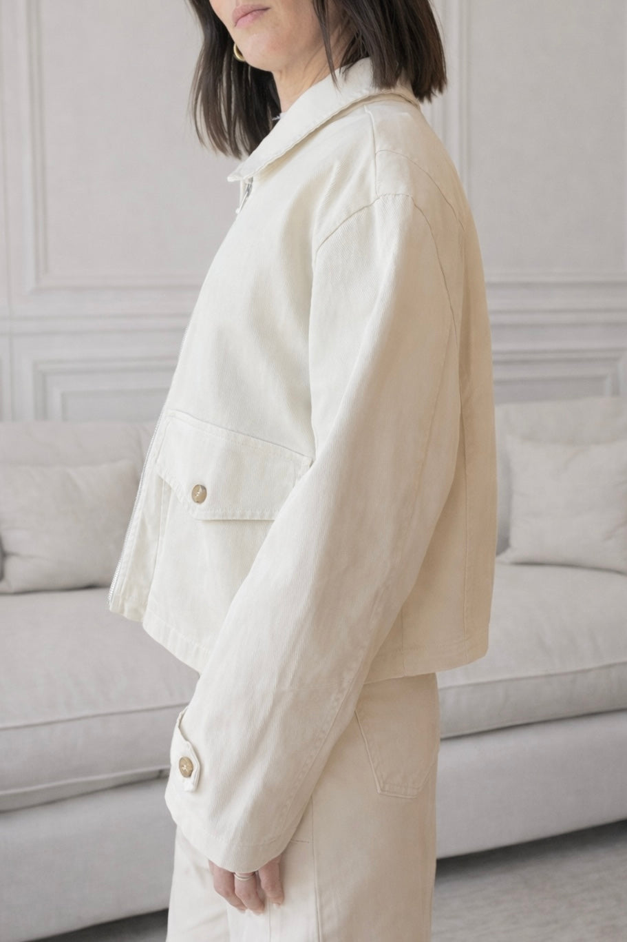 VESTE CAMILLE CREME