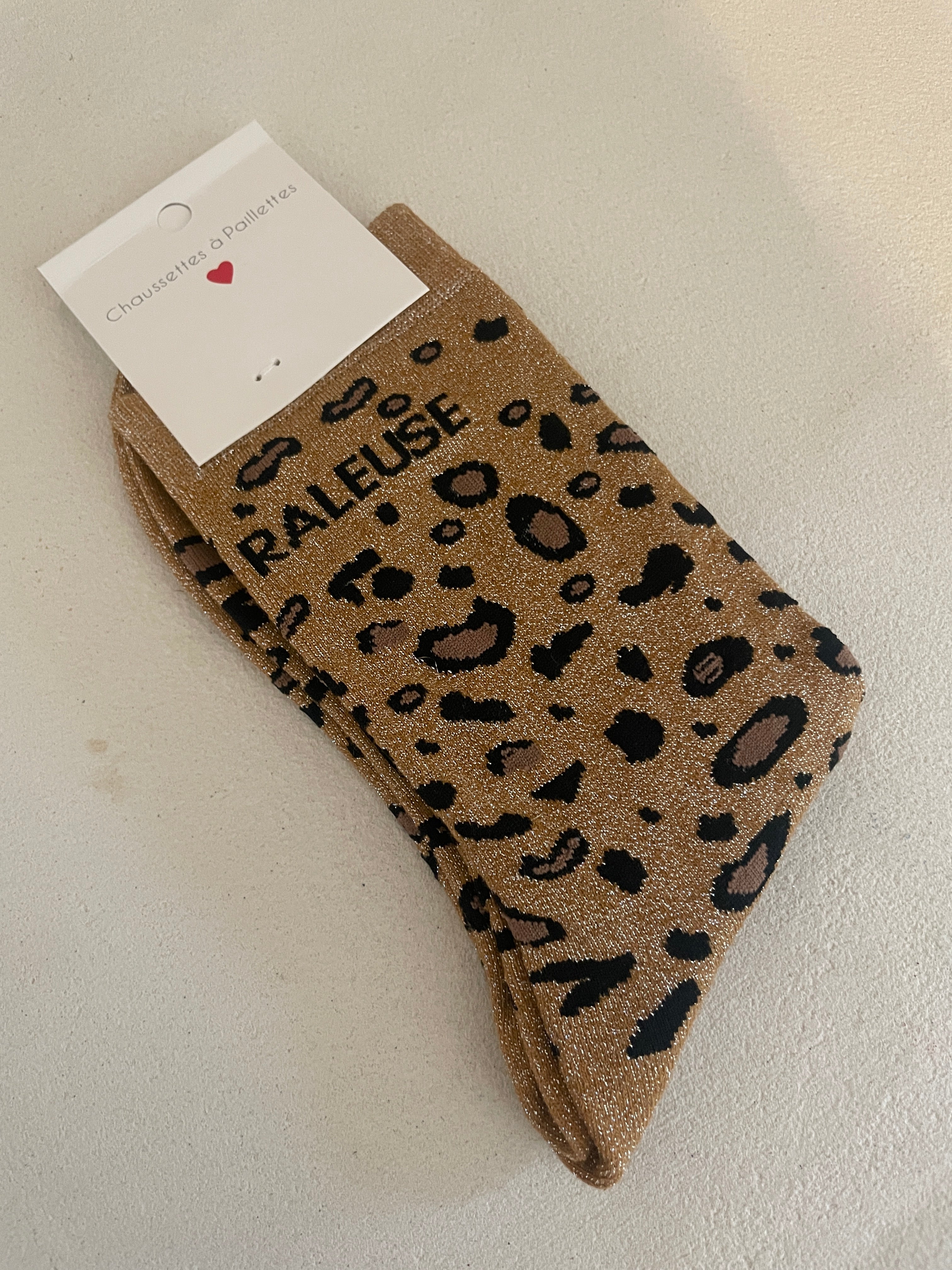 CHAUSSETTES À MESSAGE