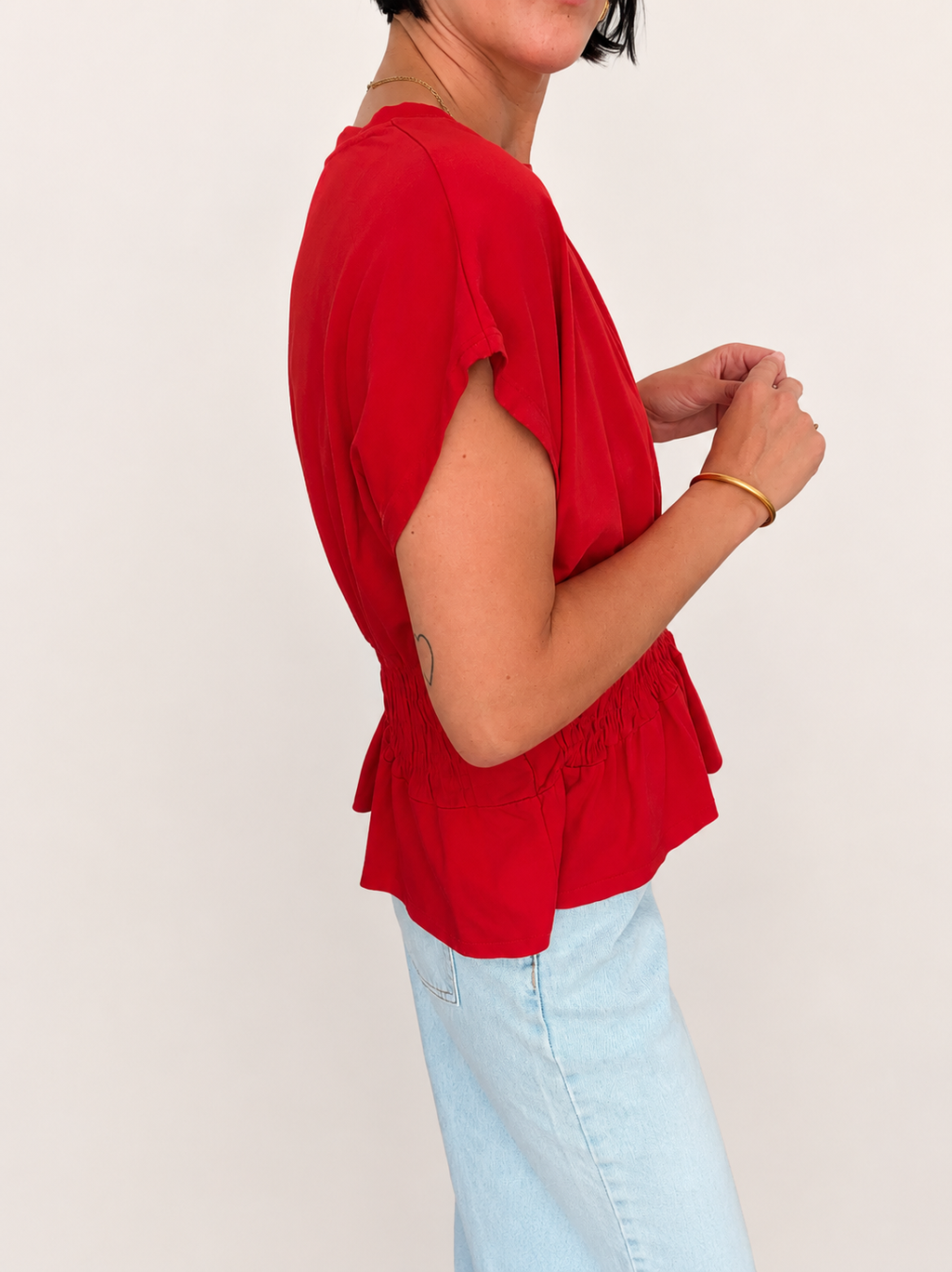 TOP SOLENE ROUGE