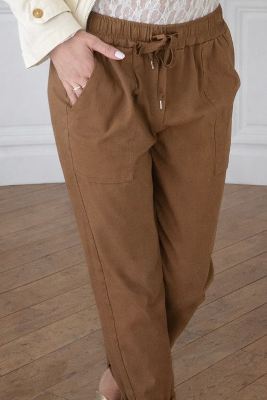 PANTALON SIENNA MARRON