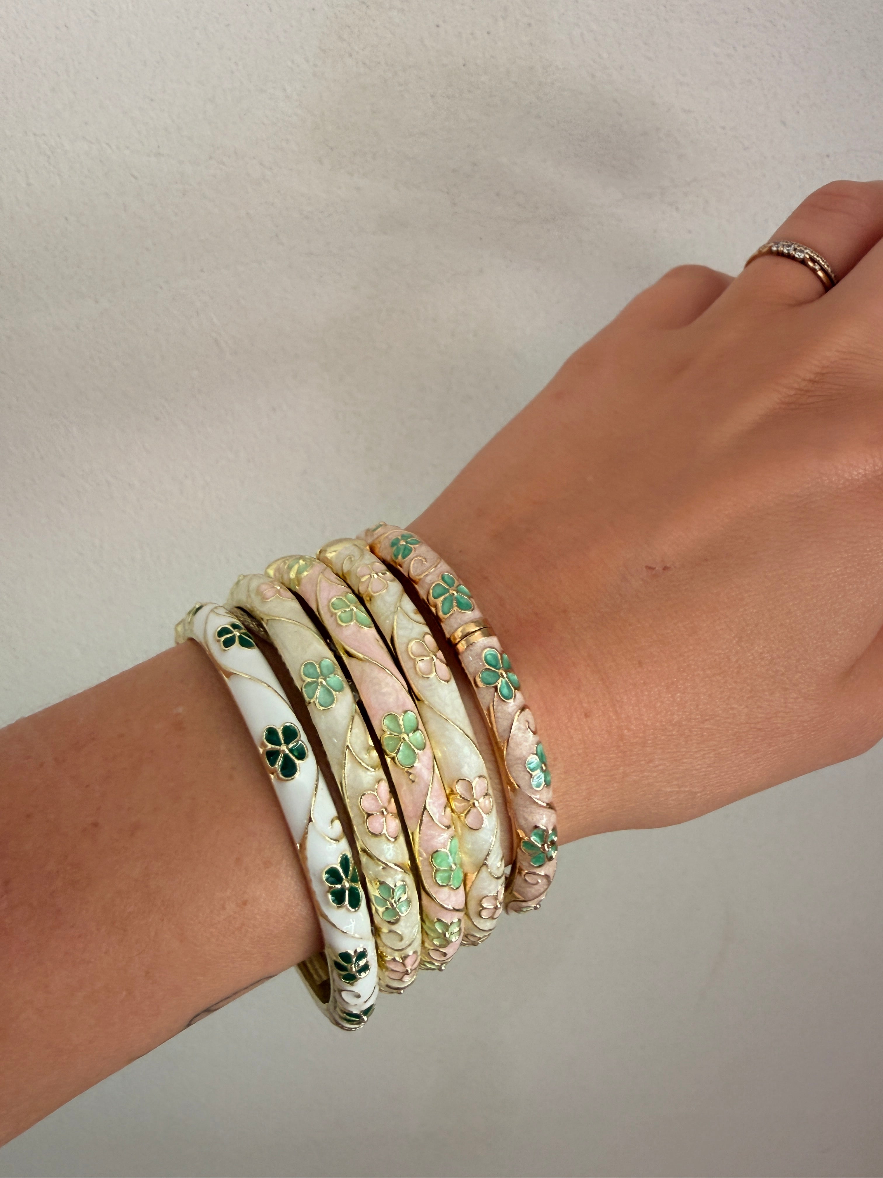 BRACELET JONC TRÈFLE DE DOUCEUR