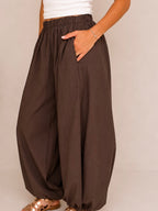 PANTALON JOHANNE MARRON