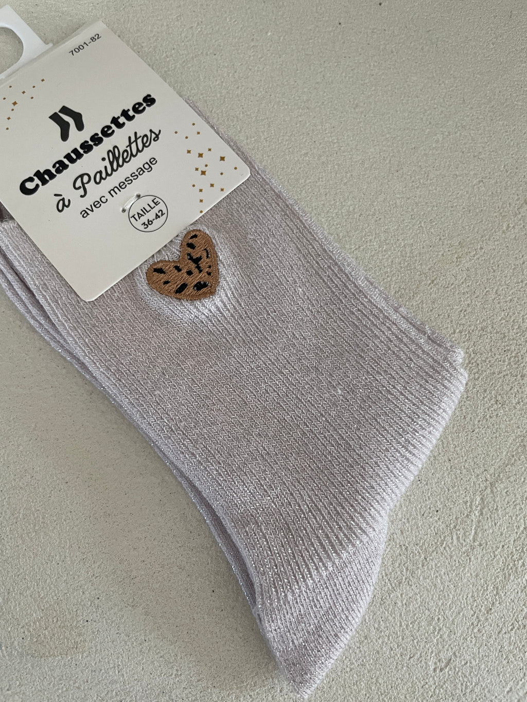 CHAUSSETTES CŒUR LÉO