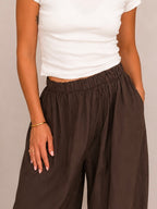 PANTALON JOHANNE MARRON