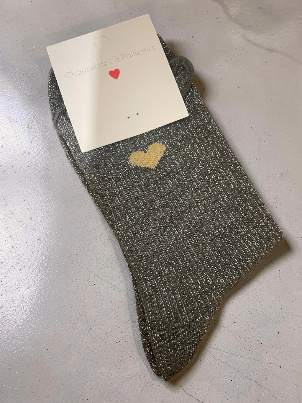 CHAUSSETTES À MESSAGE