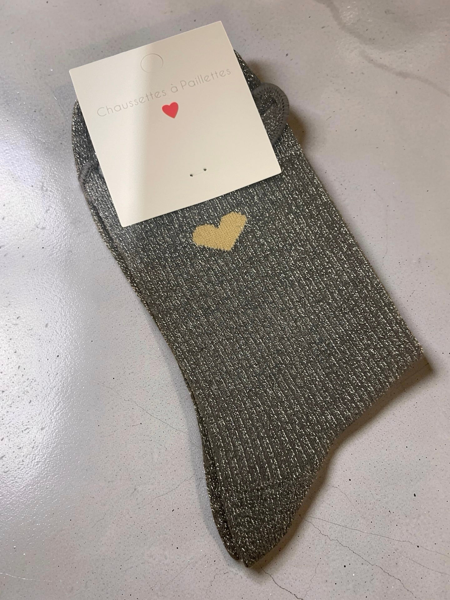 CHAUSSETTES À MESSAGE