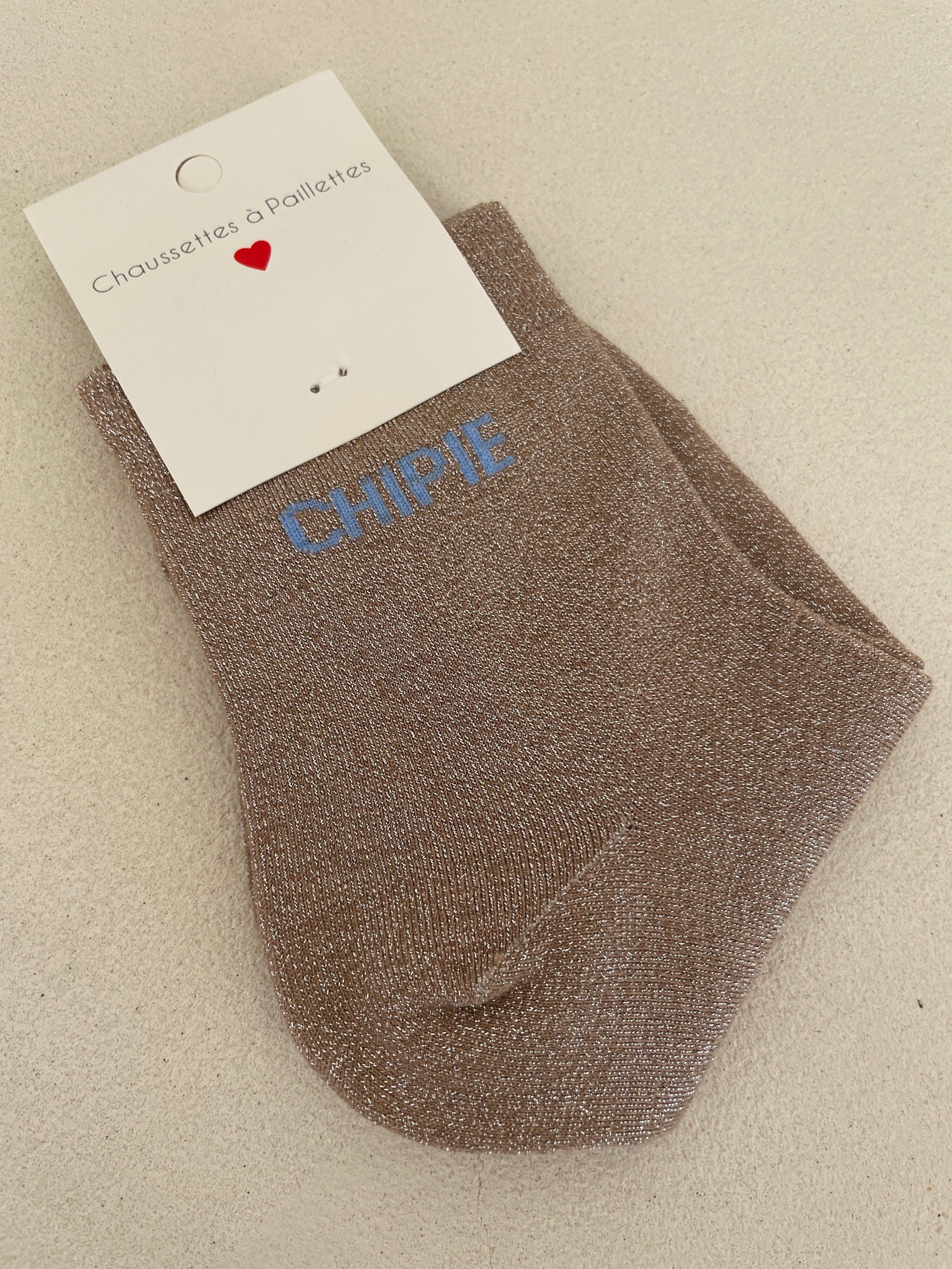 CHAUSSETTES À MESSAGE