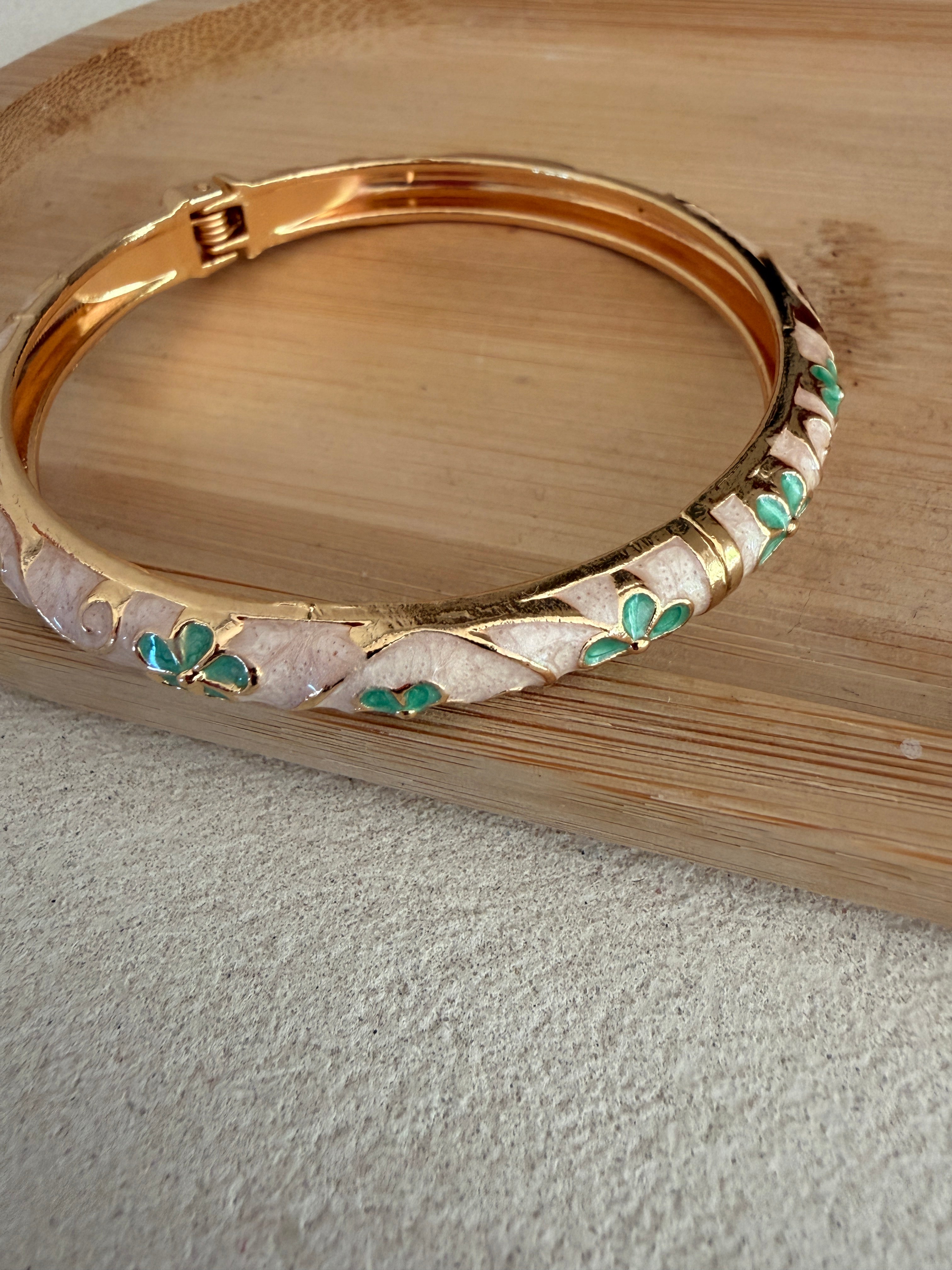 BRACELET JONC TRÈFLE DE DOUCEUR